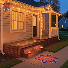 APC-Illumination-Professional-Diwali-Holiday-Lighting-Installation-in-Richmond-VA-Creates-a-Festive-Glow 0